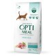 Сухой корм для кошек Optimeal для стерилизованных/кастрированных индейка и овес 1.5 кг