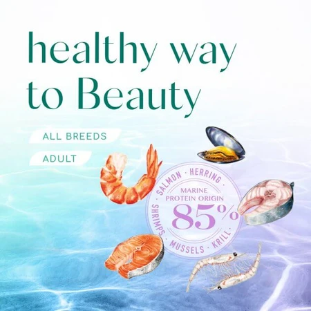 Сухой корм для кошек Optimeal Beauty Harmony беззерновой на основе морепродуктов 4 кг: цены и характеристики