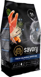 Сухой корм для кошек Savory Adult Cat Gourmand Fresh Salmon and White Fish 400 г