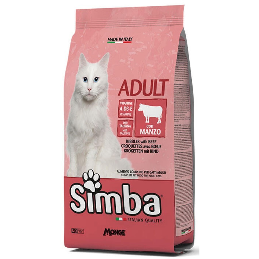 Сухий корм для котів Simba Cat яловичина 400 г: ціни та характеристики