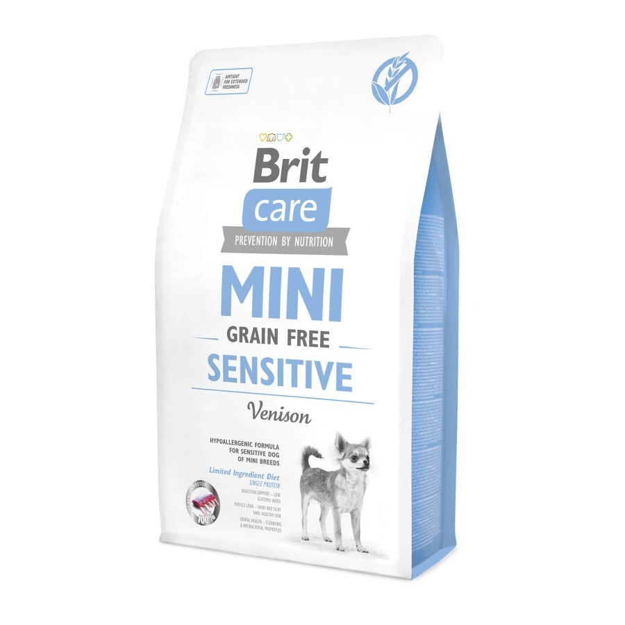 Сухий корм для собак Brit Care GF Mini Sensitive 2 кг: ціни та характеристики