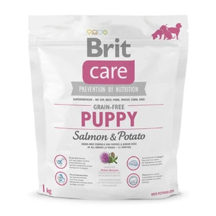 Сухой корм для собак Brit Care GF Puppy Salmon and Potato 1 кг
