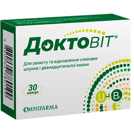 Доктовит капсулы, №30: цены и характеристики