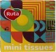Носовые платки Ruta Mini Tissues, 2-х слойные, 20х10,5 см,150 шт.