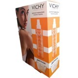 Набор Vichy Capital Soleil: Солнцезащитный водостойкий спрей-флюид для чувствительной кожи детей, SPF50+, 200 мл + Косметичка