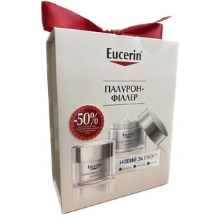 Набор Eucerin Hyaluron-Filler против морщин крем дневной и ночной по 50 мл