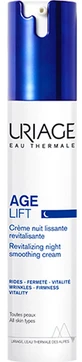 Крем для обличчя Uriage Age Lift нічний, ревіталізуючий, розгладжуючий, 40 мл