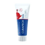 Детская зубная паста Curaprox Kids Toothpasteste с фтором, со вкусом клубники, от 2 лет, 60 мл
