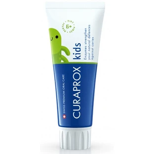 Зубная паста Curaprox Kids детская, с фтором, с 6 лет, мята, 60 мл