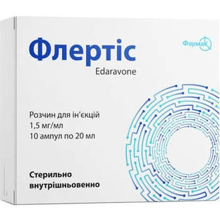 Флертис р-р для ин. по 1,5 мг/мл в ампулах по 20 мл, №10