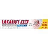 Крем Lacalut Fix для фіксації зубних протезів нейтральний смак 70 г