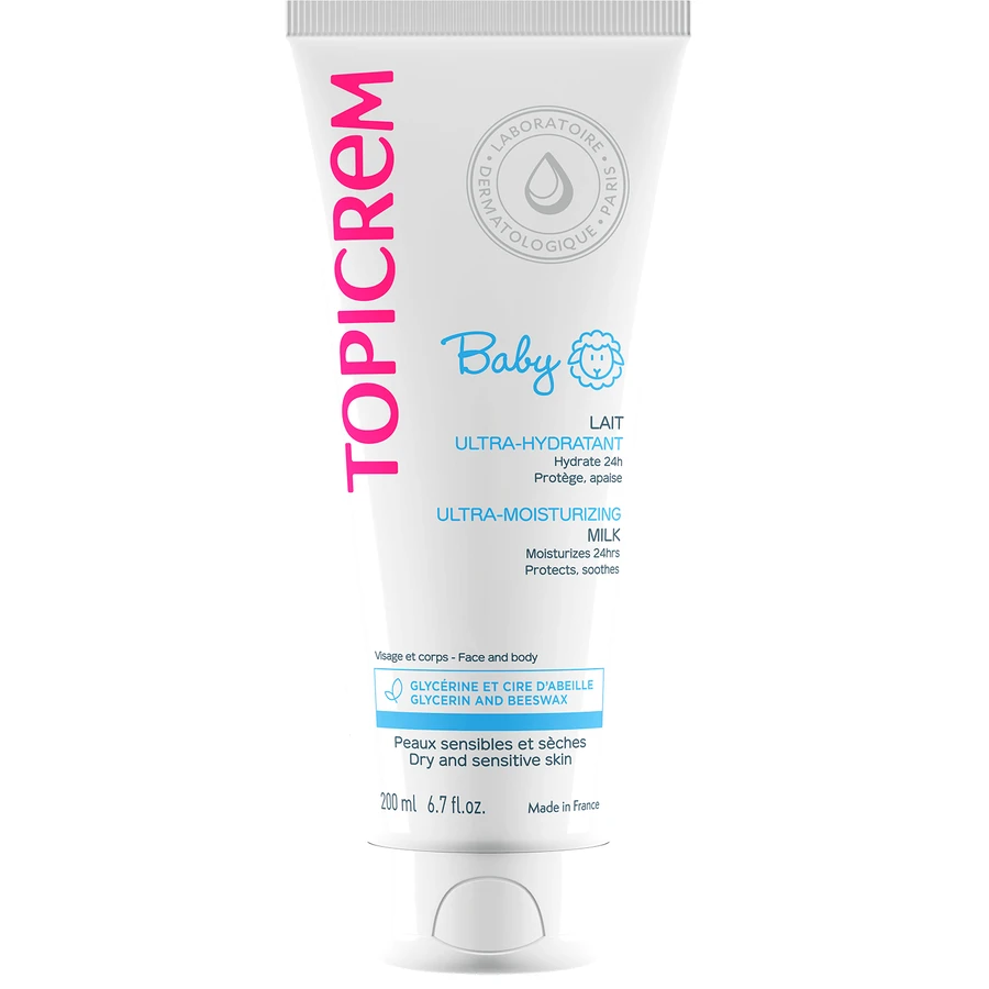 Молочко для тела Topicrem Baby My 1st Ultra Moisturizing Milk, ультраувлажняющее, 200 мл: цены и характеристики