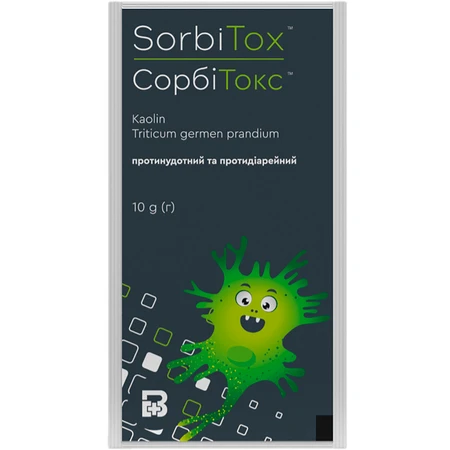 Сорбітокс порошок в пакетах по 10 г, №3 : ціни та характеристики