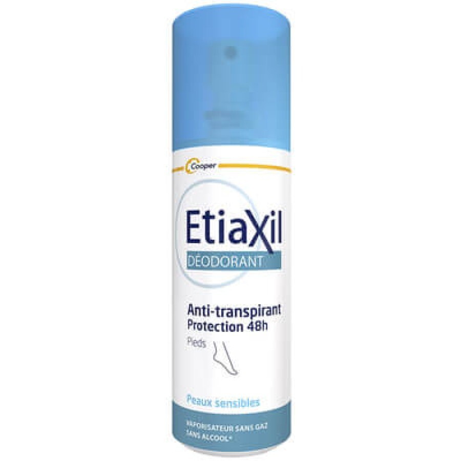 Дезодорант-антиперспирант для ног Etiaxil (Етиаксил) спрей, 100 мл: цены и характеристики