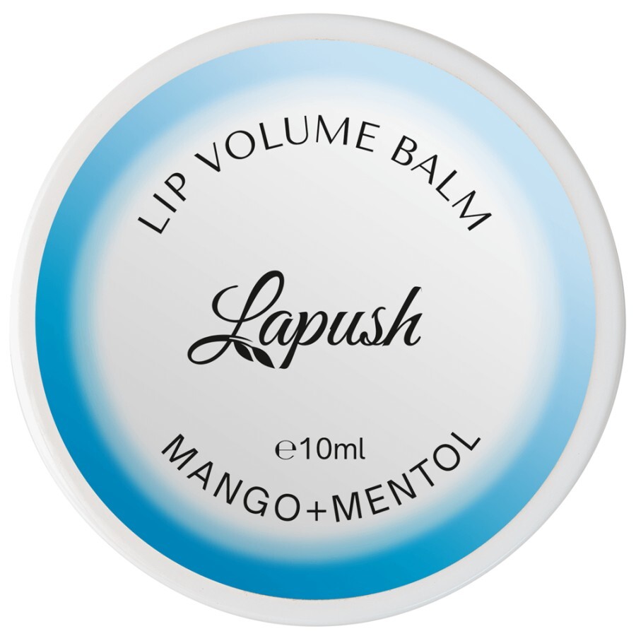 Бальзам для губ Lapush Mango+Mentol з ефектом об'єму, 10 мл: ціни та характеристики