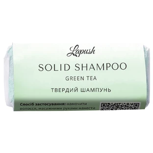 Твердый шампунь Lapush Green Tea mini, 15 г