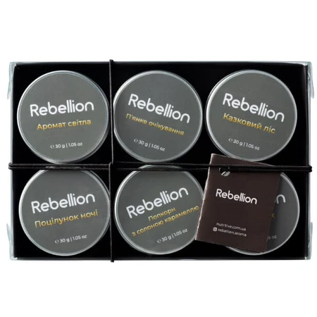 Набор мини-свечей Rebellion Арома Путешествие, 6 шт.: цены и характеристики