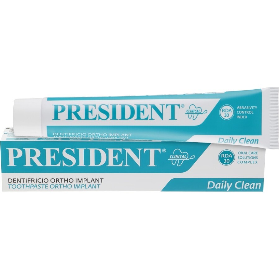 Зубна паста President Ortho, 75 мл: ціни та характеристики