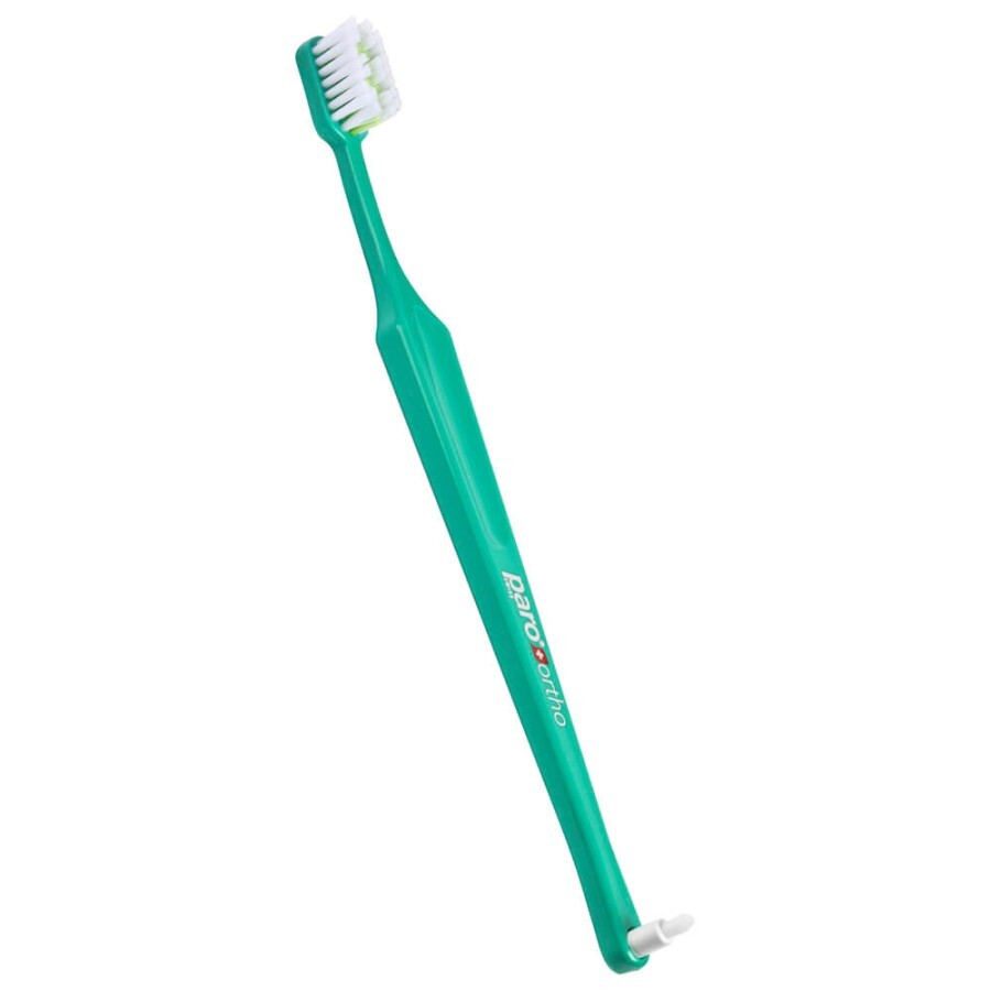 Зубная щетка Paro Ortho Brush, с монопучковой насадкой, ортодонтическая: цены и характеристики
