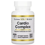 Кардио-комплекс, Cardio Complex, California Gold Nutrition, 60 вегетарианских капсул: цены и характеристики