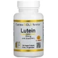 Лютеїн із зеаксантином, 20 мг, Lutein with Zeaxanthin, California Gold Nutrition, 120 вегетаріанських капсул