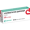 Аторвастатин-Дарница таблетки, п/плен. обол. 20 мг, №28