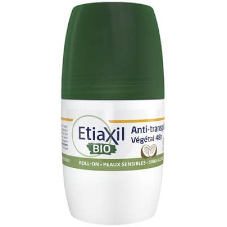 Антиперспирант кульковий Etiaxil Antiperspirant Vegetal BIO 48H Сoconut, 50 мл 