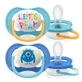 Пустышка ортодонтична Philips Avent Ultra Air Happy SCF080/10 для мальчиков 6-18 месяцев, №2