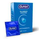 Презервативи латексні з силіконовою змазкою DUREX® Сlassic (класичні), 18 шт.