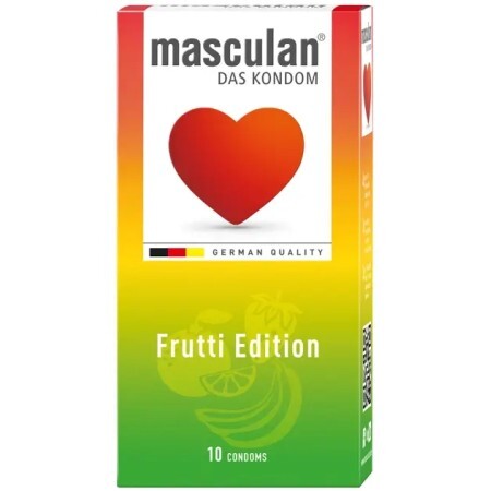 Презервативи Masculan Frutti Edition цветные с ароматами №10