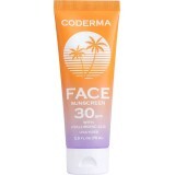 Сонцезахисний крем для обличчя Coderma SPF 30 з гіалуроновою кислотою, 75 мл