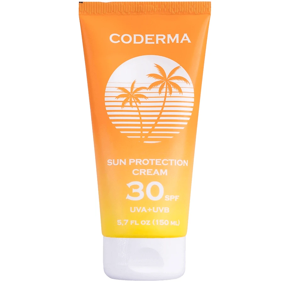 Солнцезащитный крем для тела Coderma SPF 30, 150 мл: цены и характеристики