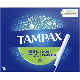 Тампоны Tampax Compak Super с аппликатором, 18 шт.