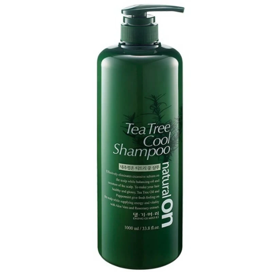 Охлаждающий шампунь на основе чайного дерева Daeng Gi Meo Ri Naturalon Tea Tree Cool Shampoo, 1000 ml: цены и характеристики