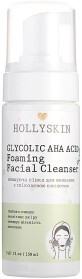 Очищувальна пінка для вмивання з гліколевою кислотою Hollyskin Glycolic AHA Acid Foaming Facial Cleanser, 150 ml