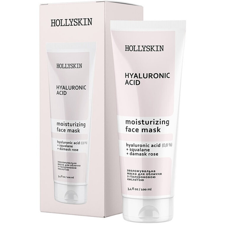 Маска для лица с гиалуроновой кислотой Hollyskin Hyaluronic Acid Face Mask, 100 ml: цены и характеристики