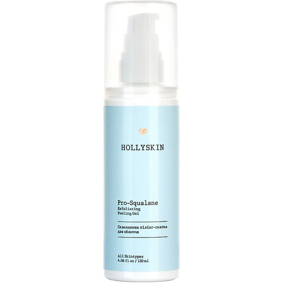 Пілінг-скатка для обличчя Hollyskin Pro-Squalane Exfoliating Peeling Gel, 120 ml: ціни та характеристики