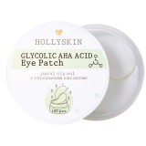 Патчі під очі з гліколевою кислотою Hollyskin Glycolic AHA Acid Eye Patch, 100 шт.