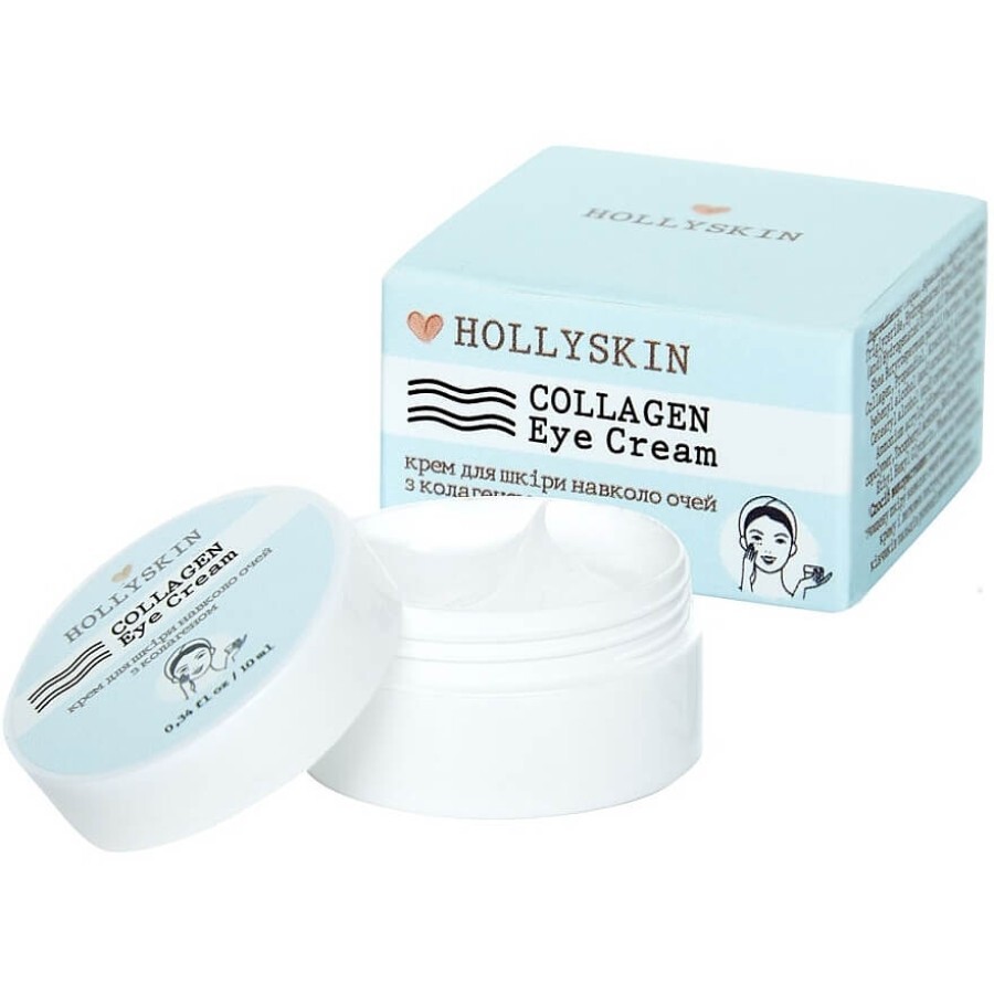 Крем для кожи вокруг глаз с коллагеном Hollyskin Collagen Eye Cream 10 ml: цены и характеристики