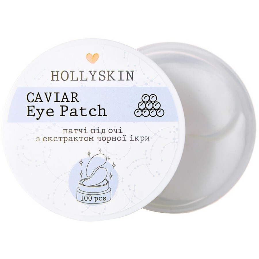 Патчи под глаза с экстрактом черной икры Hollyskin Black Caviar Eye Patch, 100 шт.: цены и характеристики