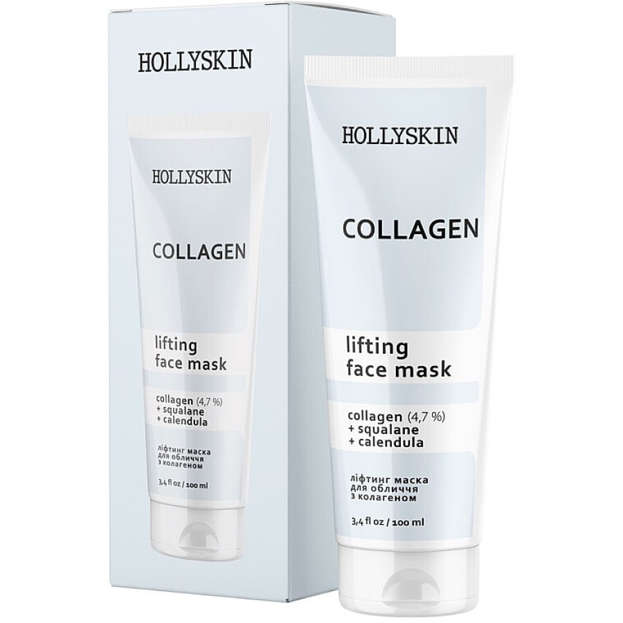 Маска для обличчя з колагеном Hollyskin Collagen Face Mask 100 ml: ціни та характеристики