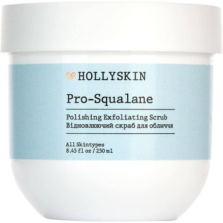 Скраб для лица Hollyskin Pro-Squalane Polishing Exfoliating Scrub, 250 ml