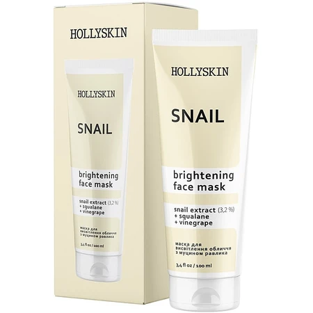 Маска для лица с муцином улитки Hollyskin Snail Face Mask, 100 ml: цены и характеристики