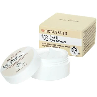 Крем для шкіри навколо очей з муцином равлика Hollyskin Snail Eye Cream, 10 ml