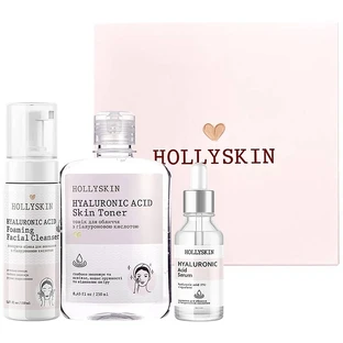 Набір Hollyskin Hyaluronic Acid Basic Care (foam/150ml + ser/50ml + toner/250ml)