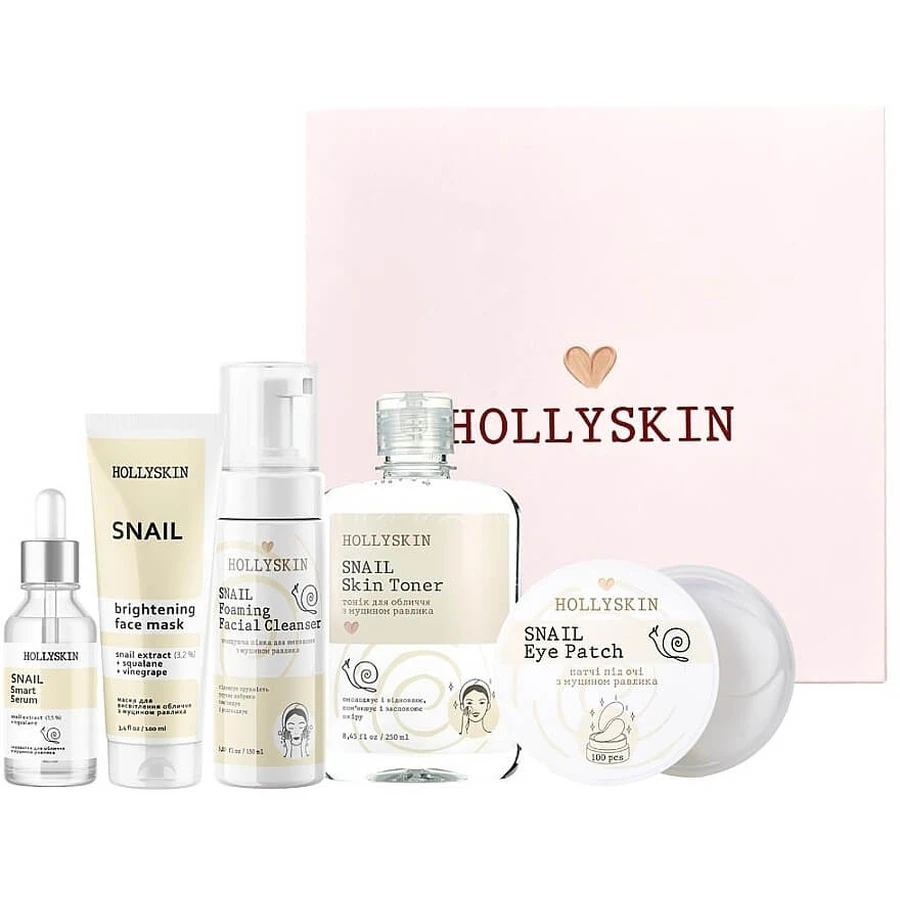 Набор Hollyskin Snail Smart Care Maxi Set: цены и характеристики