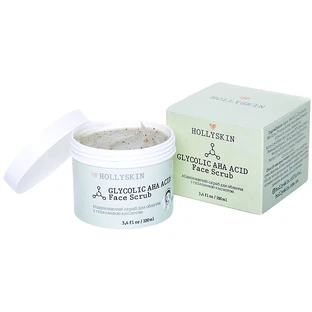 Скраб для лица с гликолевой кислотой Hollyskin Glycolic AHA Acid Face Scrub 100 ml