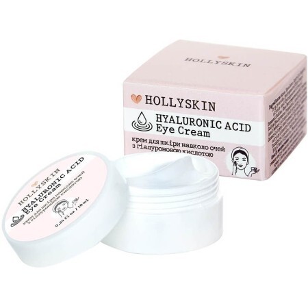 Крем для кожи вокруг глаз с гиалуроновой кислотой Hollyskin Hyaluronic Acid Eye Cream 10 ml