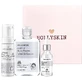 Набор Hollyskin Black Caviar Vitalize Basic Care (foam/150ml + ser/50ml + toner/250ml)