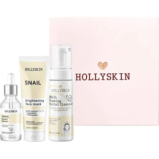 Набір Hollyskin Snail Smart Intensive Care (mask/100ml + foam/150ml + ser/50ml)